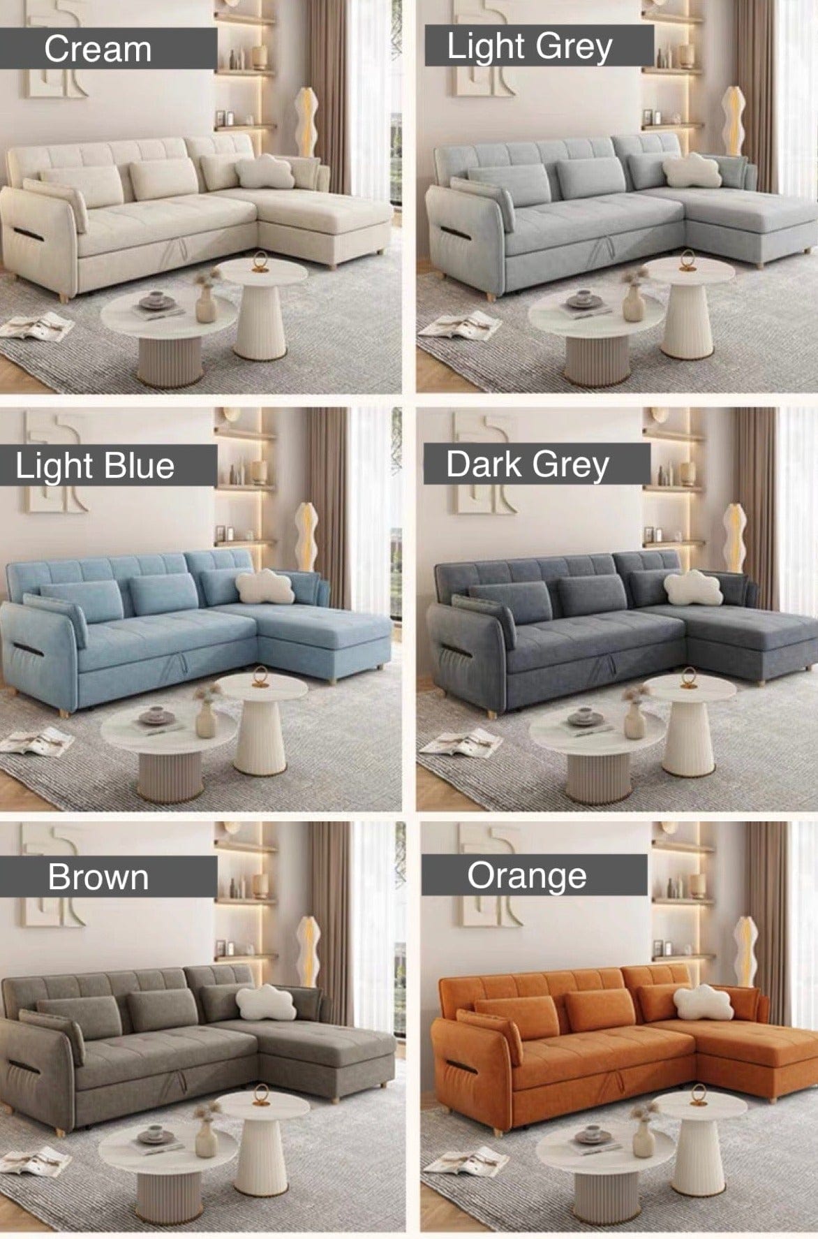 Home Atelier Aurila Scratch Resistant Sofa Bed