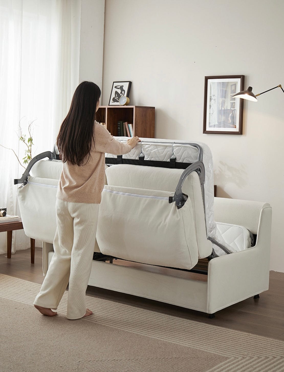 Home Atelier Austin Foldable Sofa Bed with Mattress