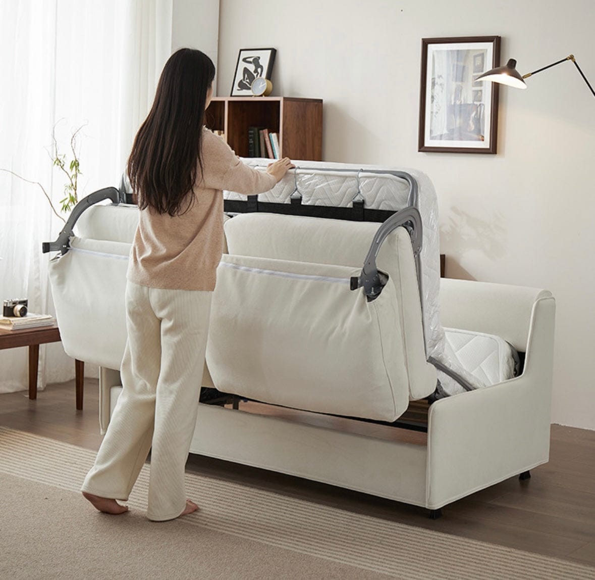 Home Atelier Austin Foldable Sofa Bed with Mattress