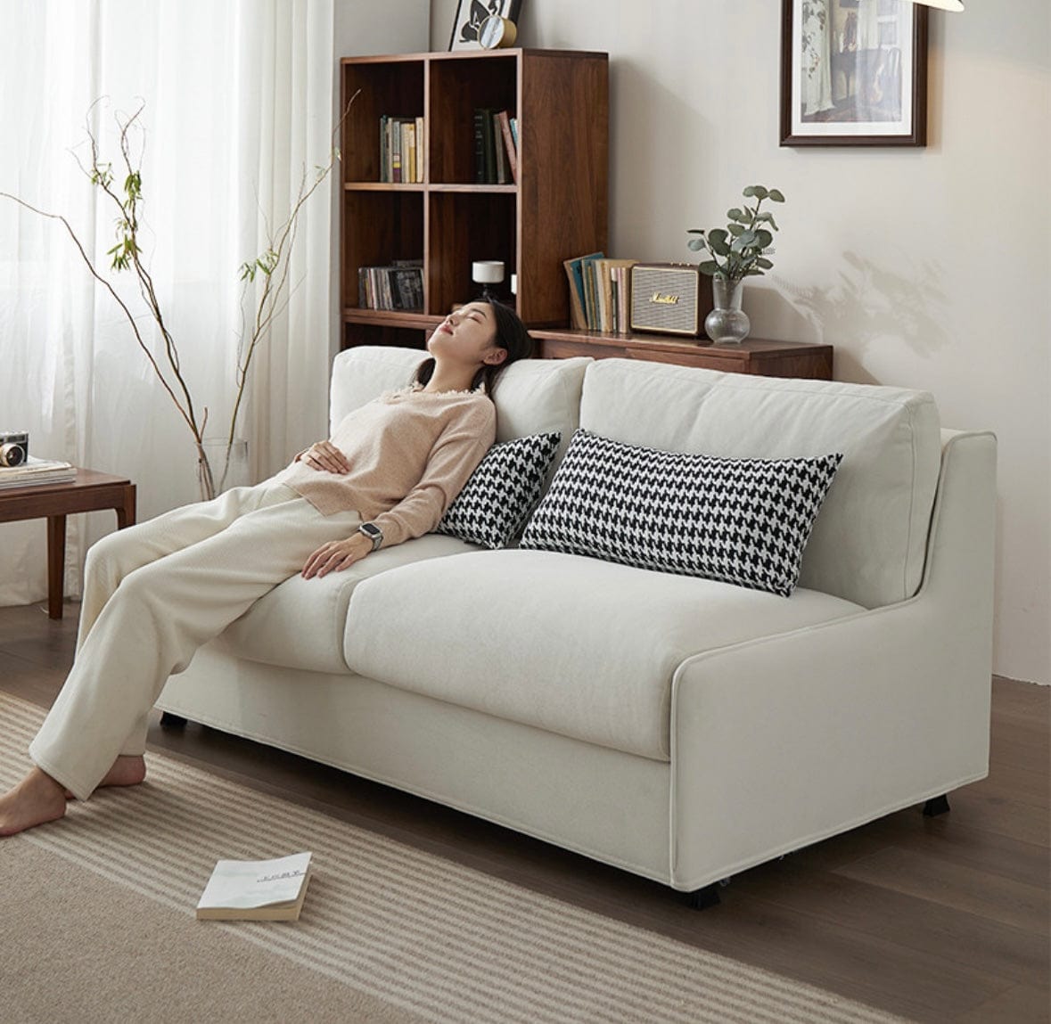 Home Atelier Austin Foldable Sofa Bed with Mattress
