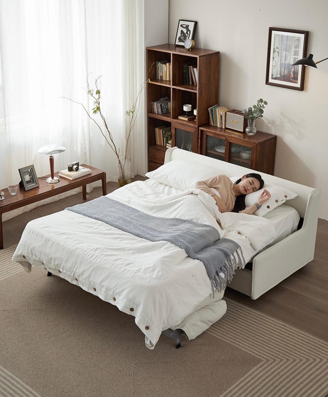 Home Atelier Austin Foldable Sofa Bed with Mattress