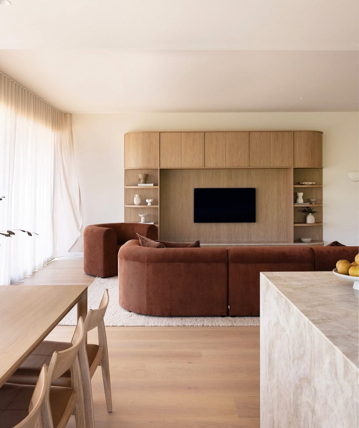 Home Atelier Bayden Performance Boucle Sectional Sofa