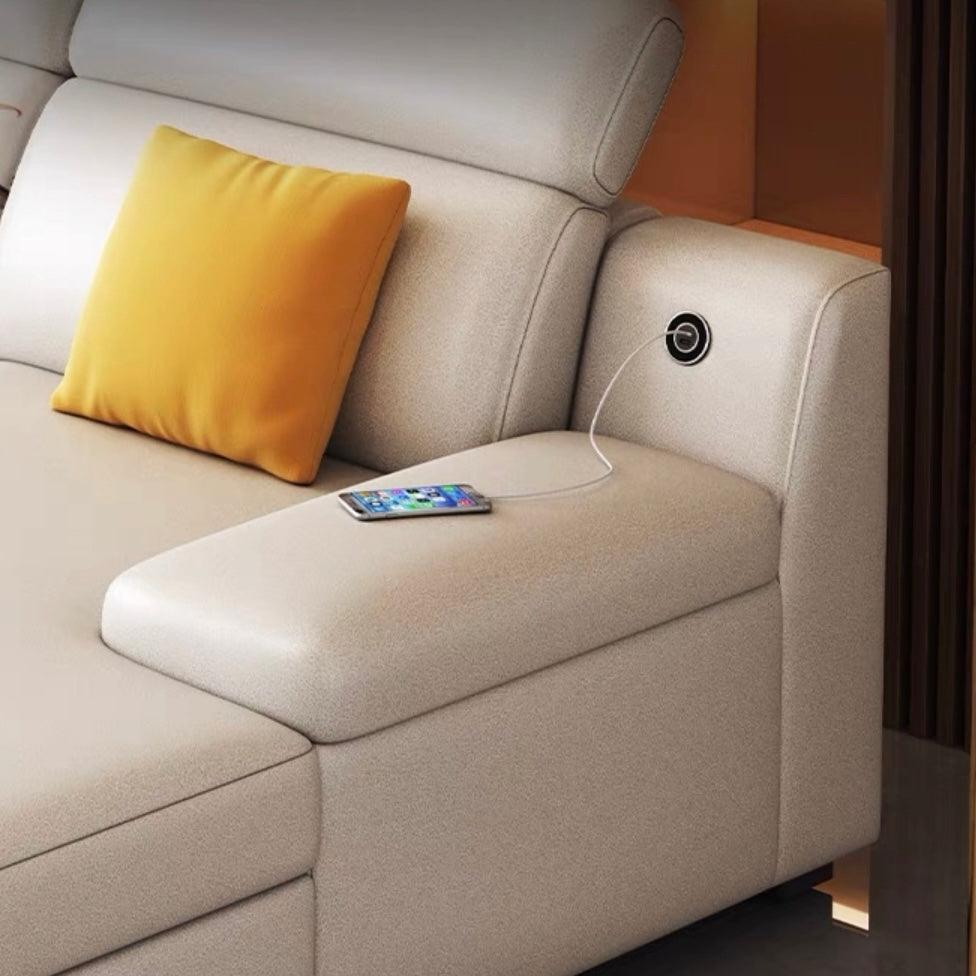 Home Atelier Bell Sectional L-shape Storage Sofa Bed
