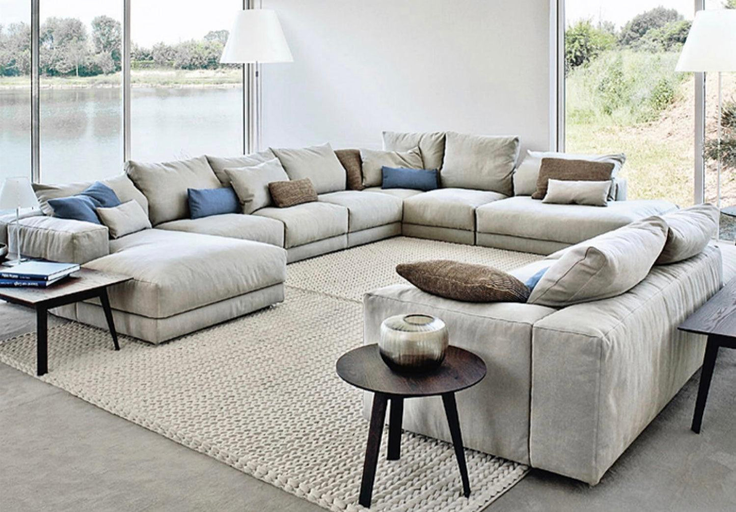 Home Atelier Bellini Sectional L-shape Corner Seat Sofa