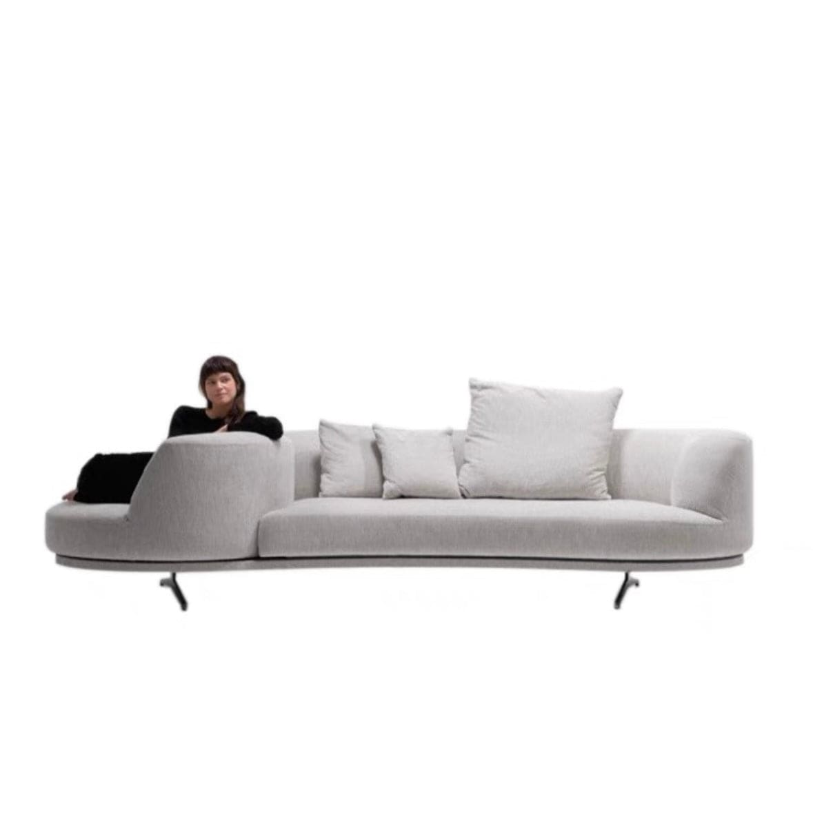 Home Atelier Berila Performance Boucle Curve Sofa