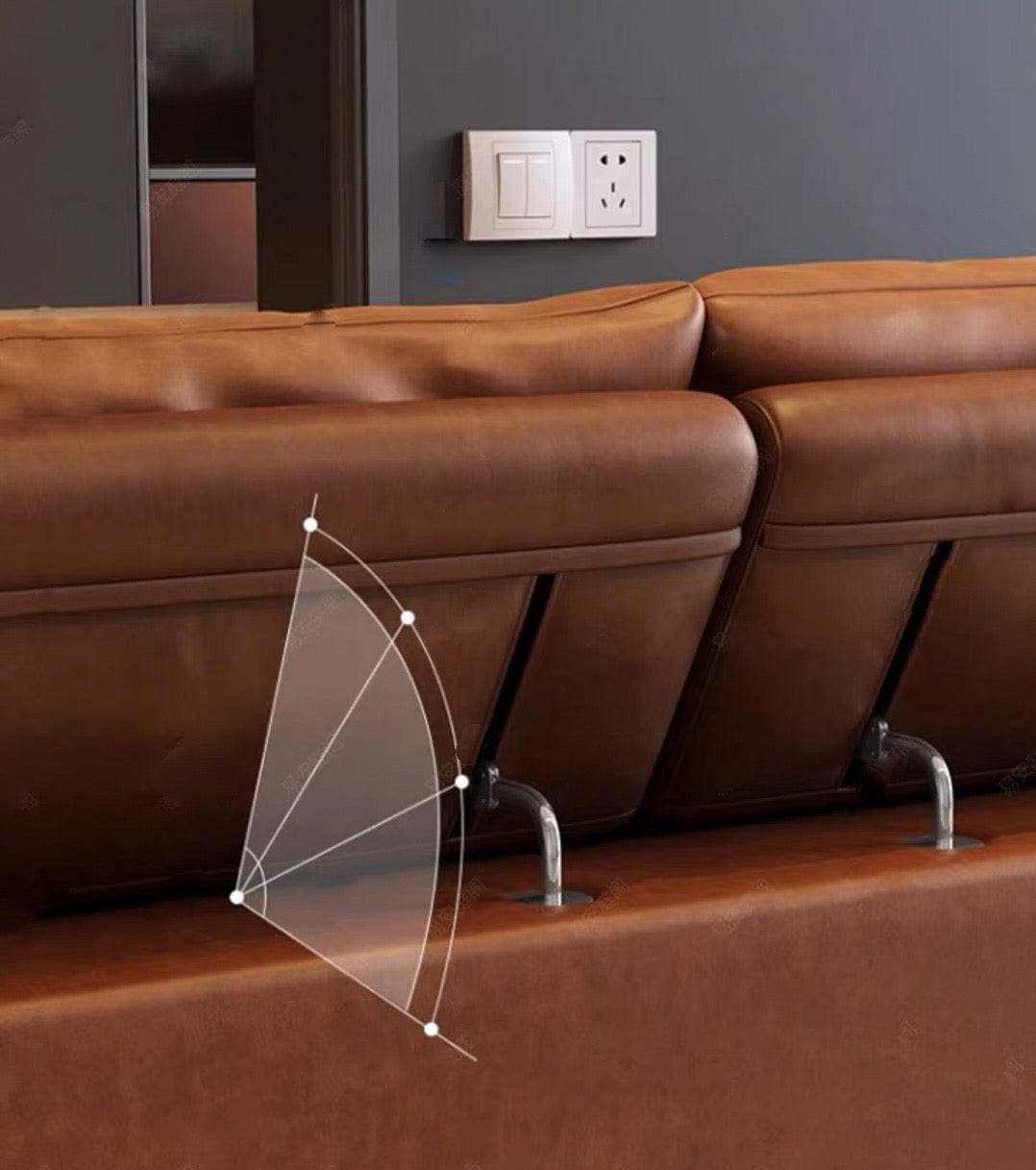 Home Atelier Bernard Leather Sofa