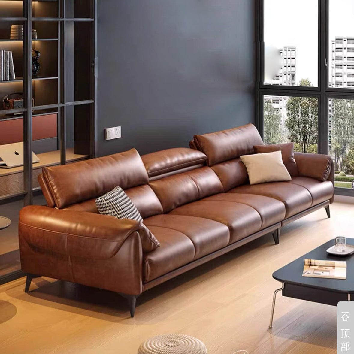 Home Atelier Bernard Leather Sofa