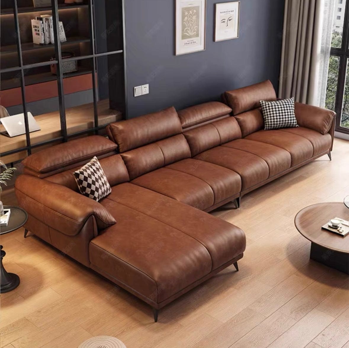 Home Atelier Bernard Leather Sofa