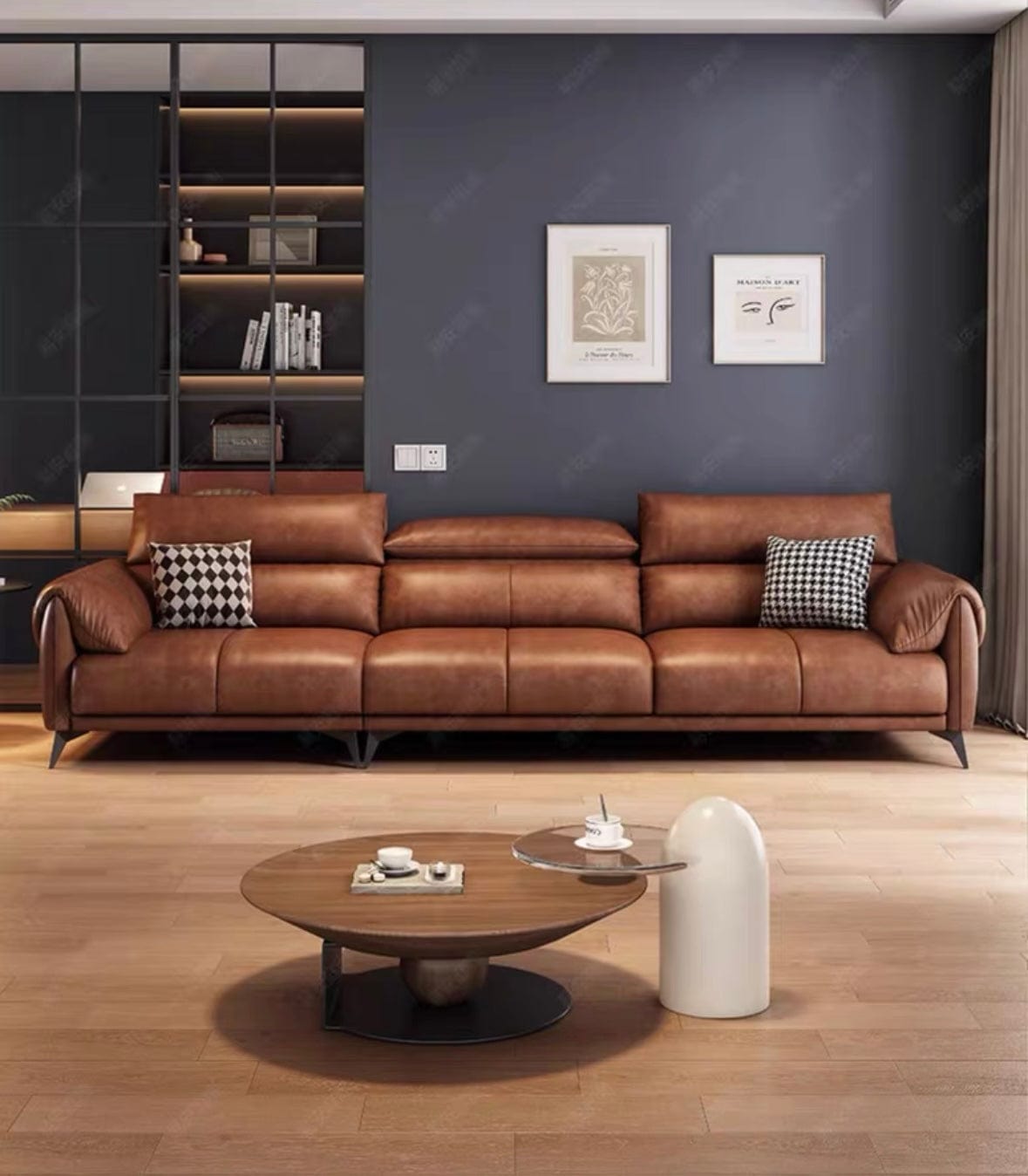 Home Atelier Bernard Leather Sofa
