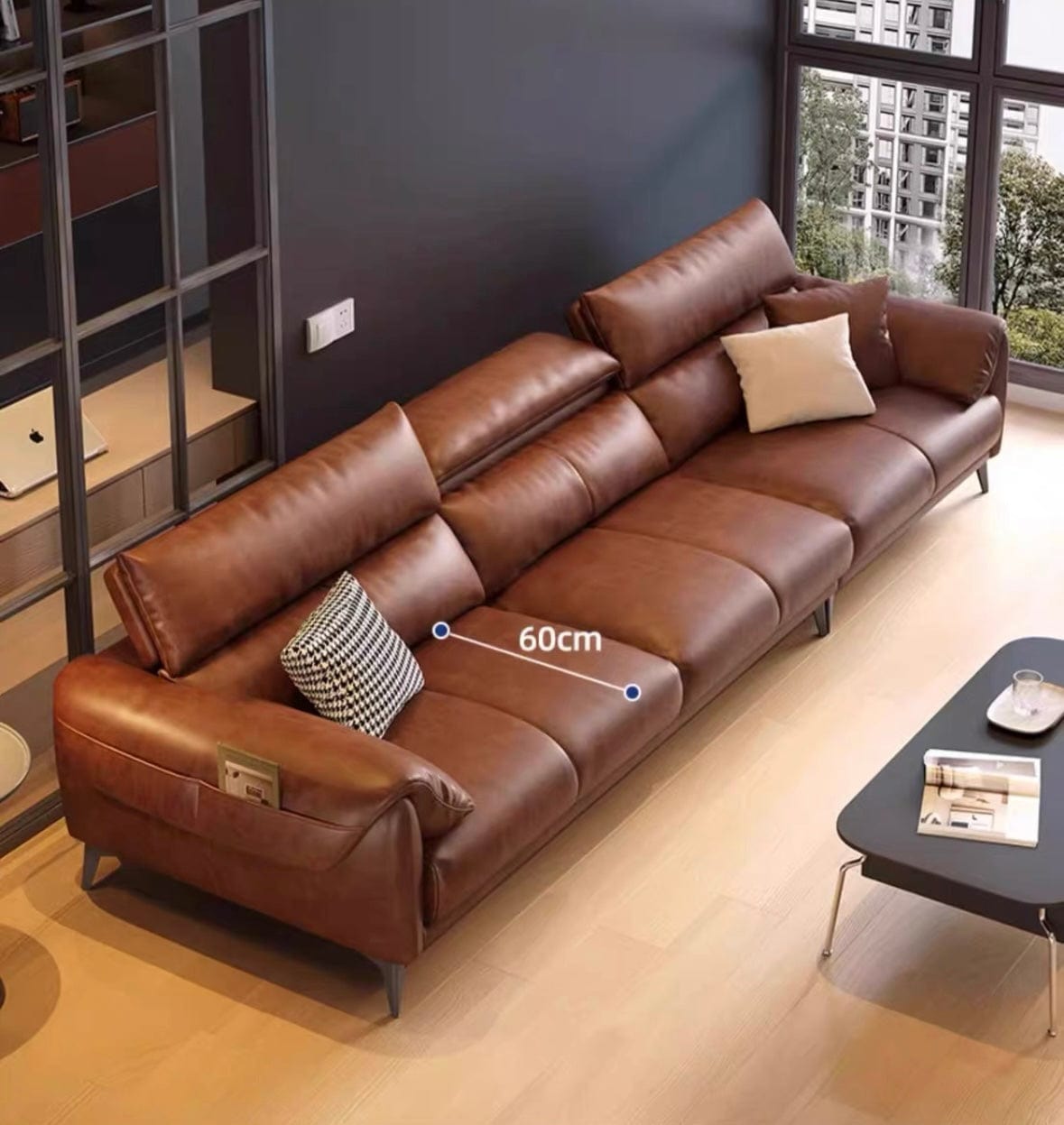 Home Atelier Bernard Leather Sofa