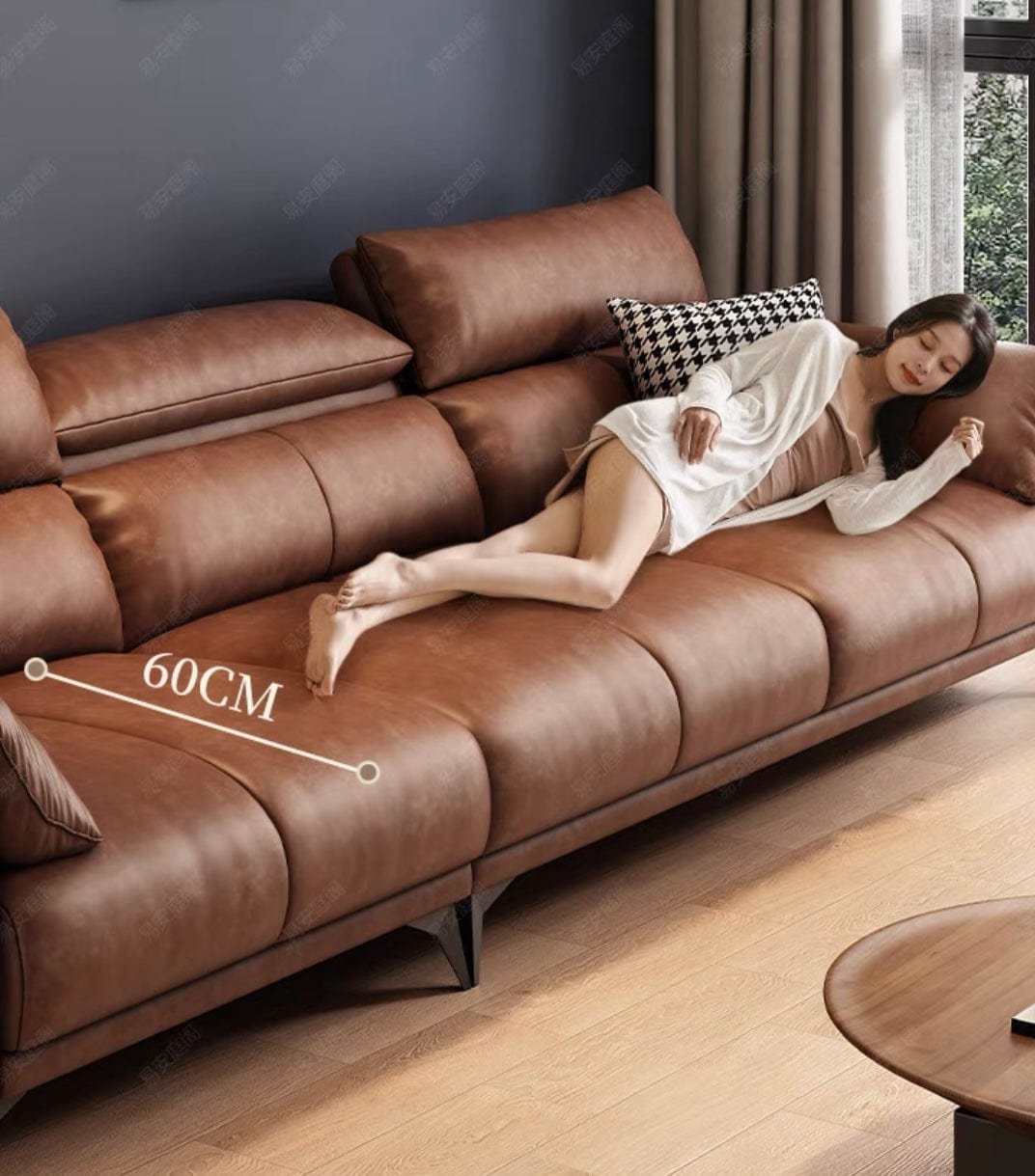 Home Atelier Bernard Leather Sofa