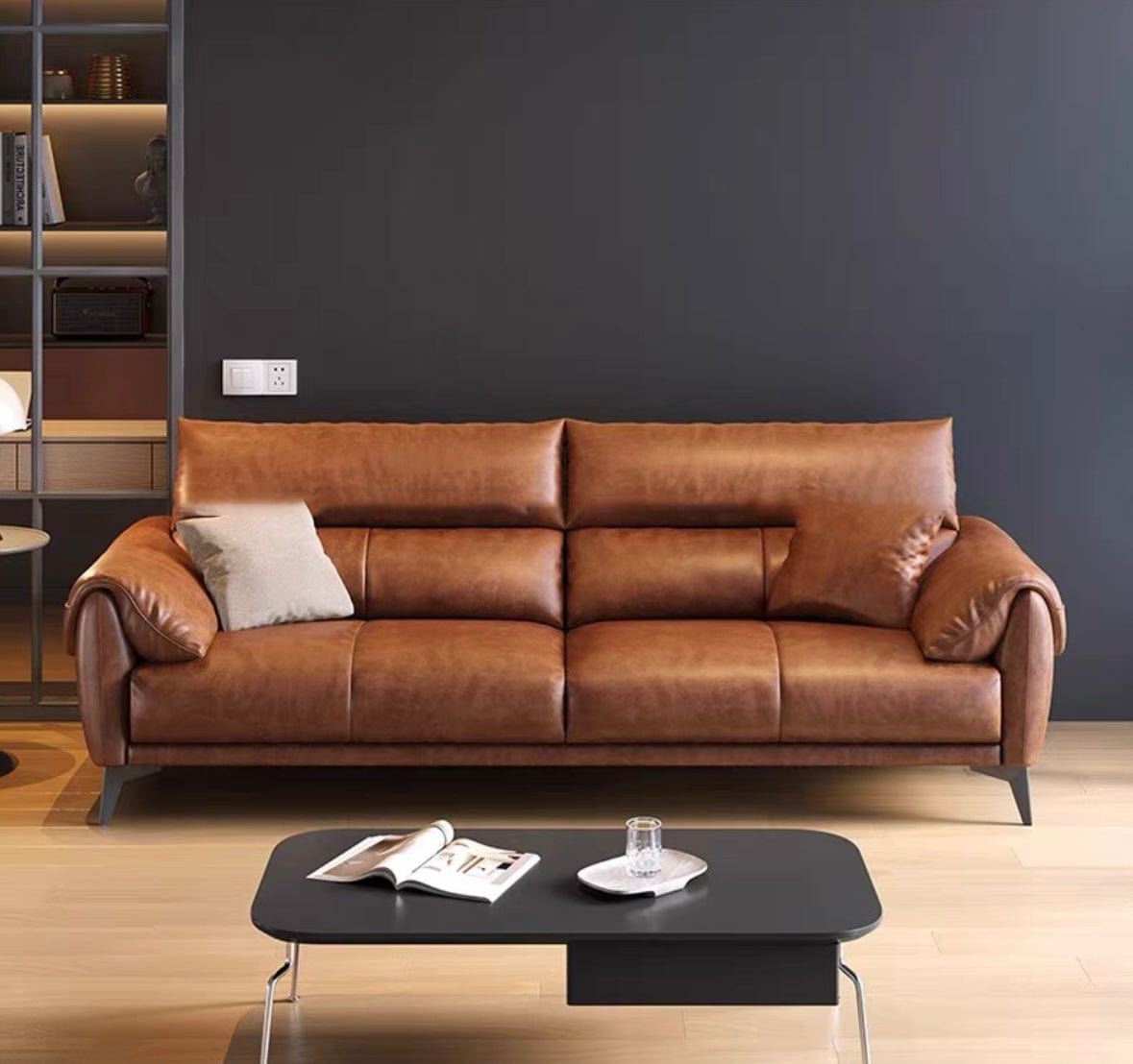 Home Atelier Bernard Leather Sofa