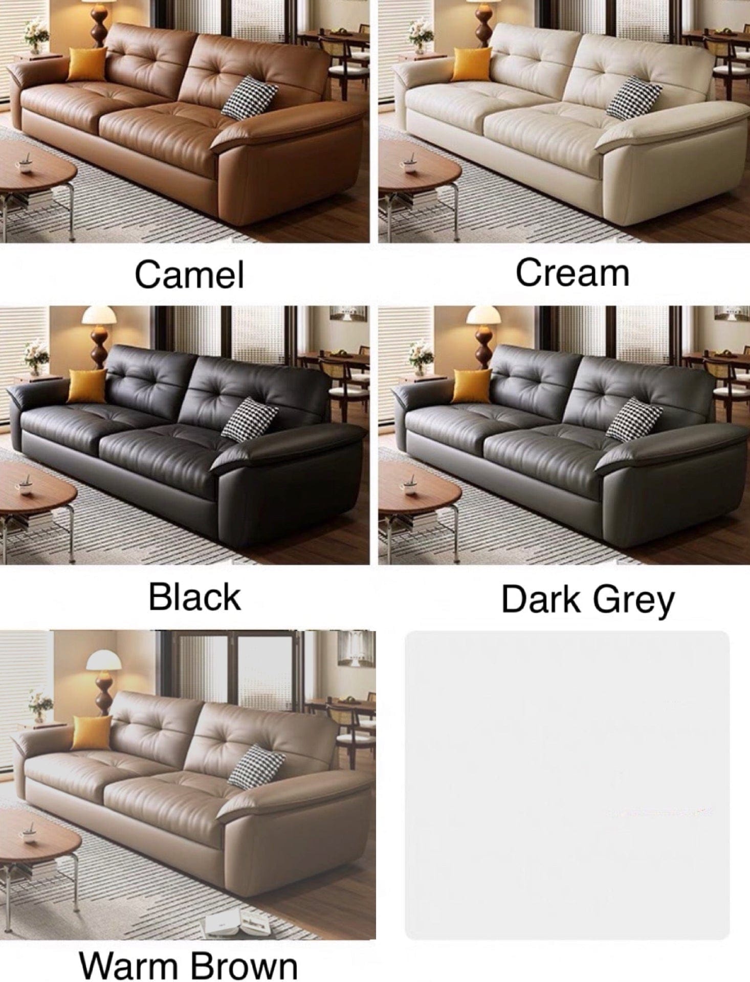 Home Atelier Bill Genuine Leather Storage Sofa Bed