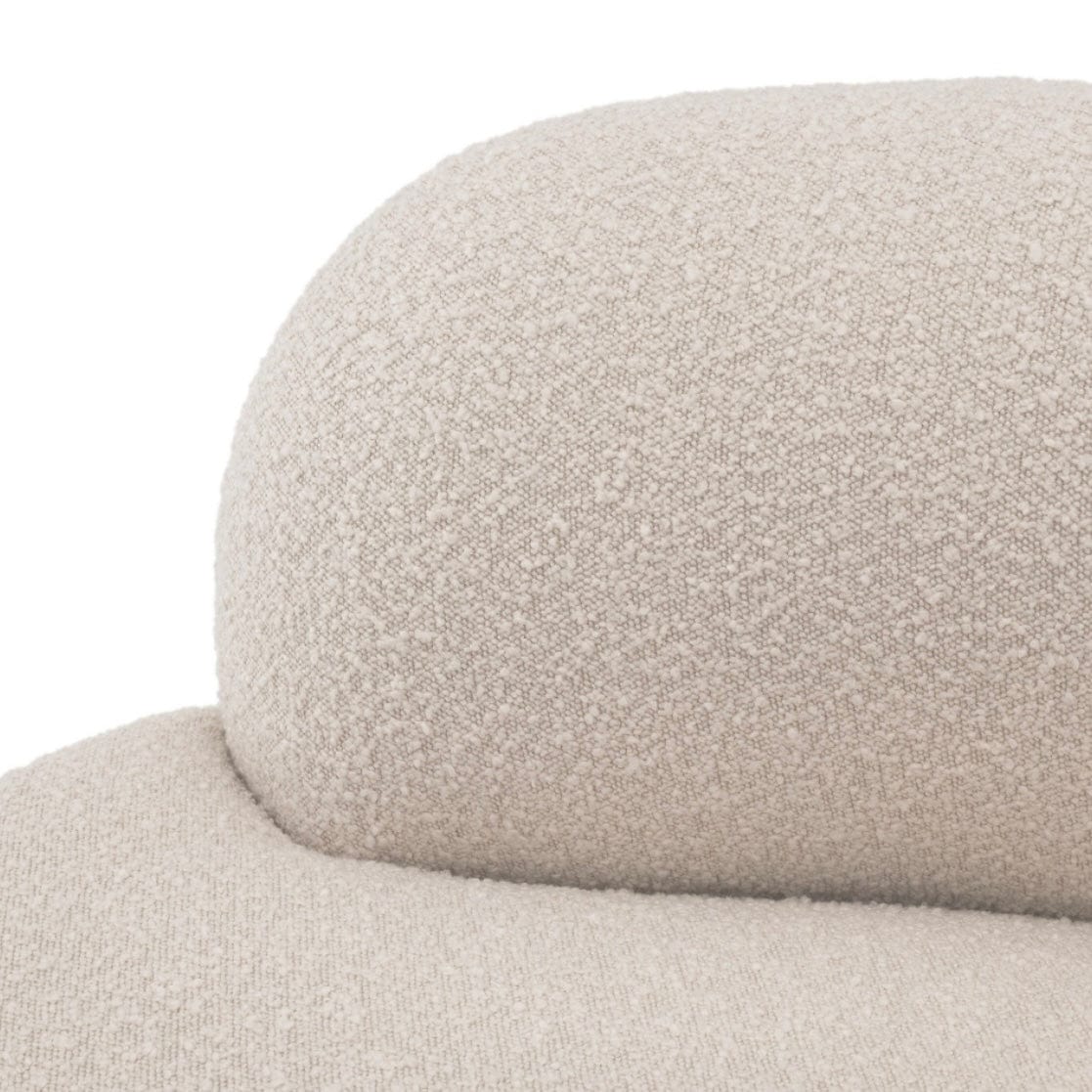 Home Atelier Bjorn Round Chaise Armchair