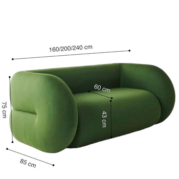 Home Atelier Bomba Curve Sofa