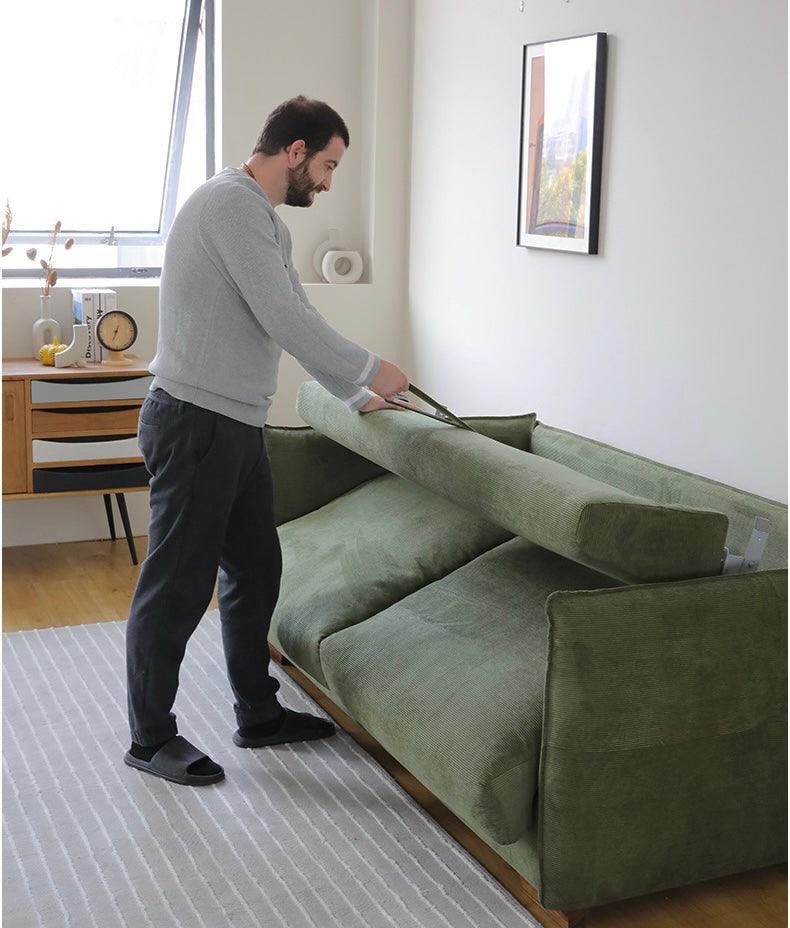 Home Atelier Caleb Foldable Sofa Bed with Mattress