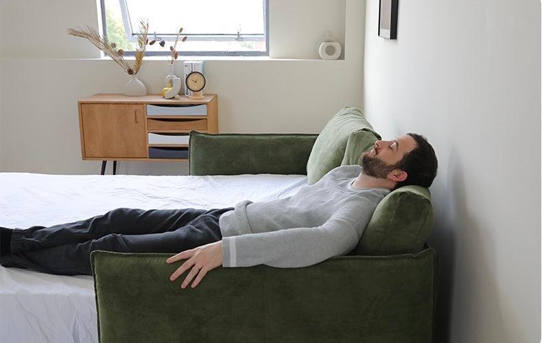 Home Atelier Caleb Foldable Sofa Bed with Mattress