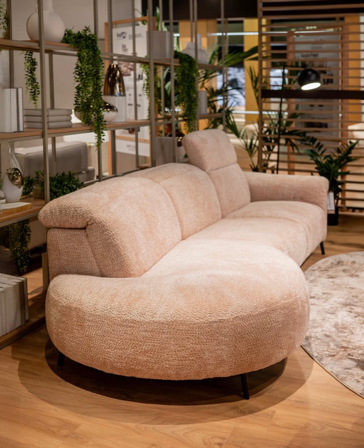 Home Atelier Cassandra Velvet Electric Recliner Sofa