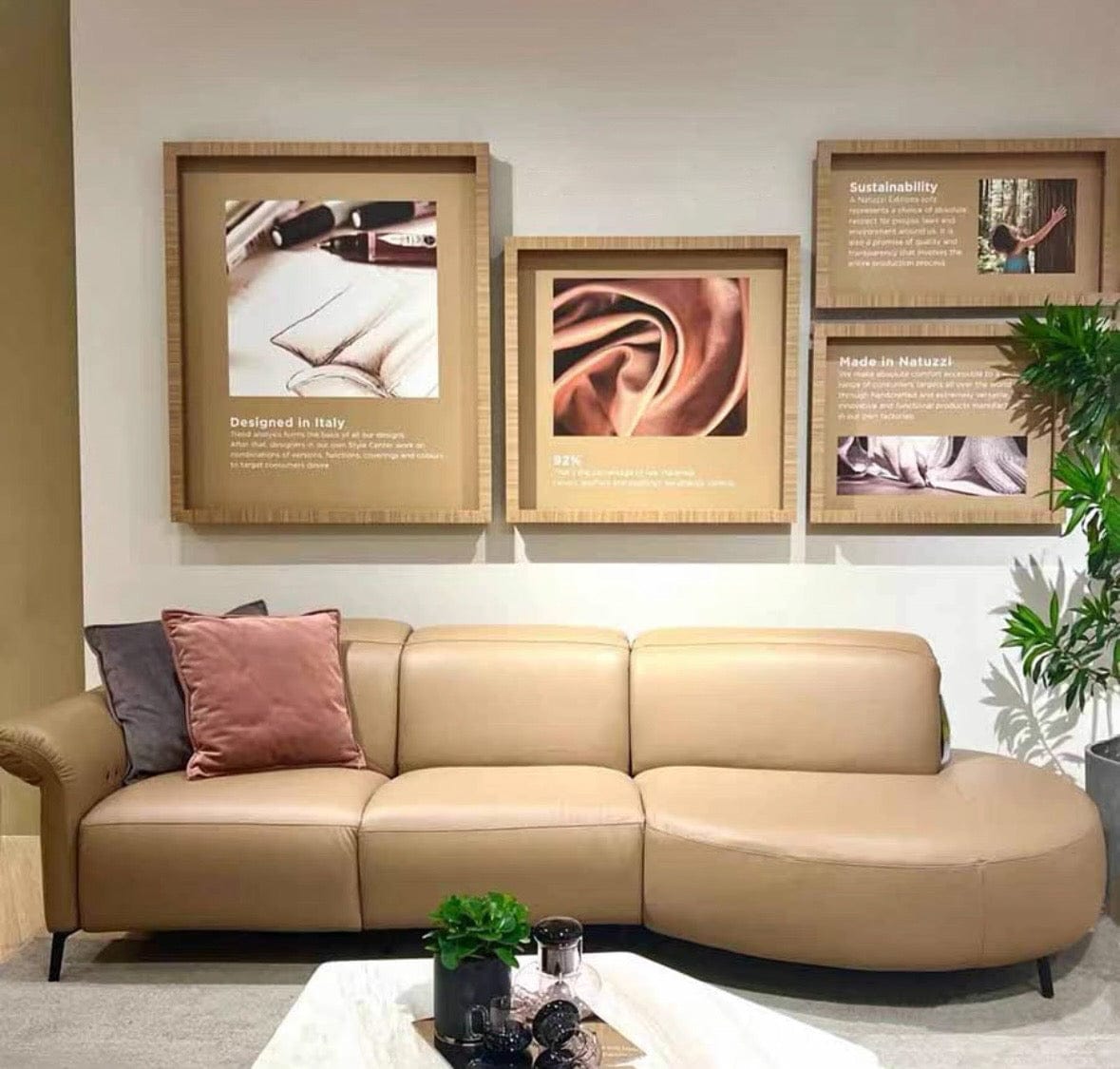 Home Atelier Cassandra Velvet Electric Recliner Sofa