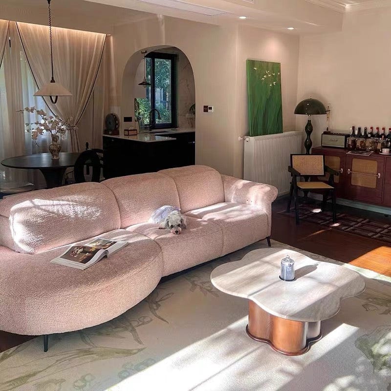 Home Atelier Cassandra Velvet Electric Recliner Sofa