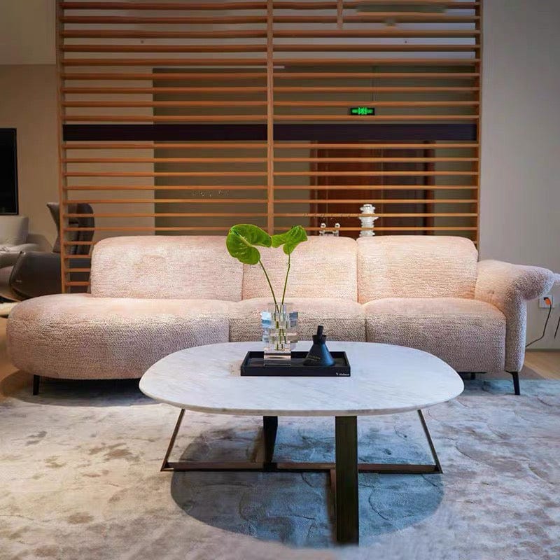 Home Atelier Cassandra Velvet Electric Recliner Sofa