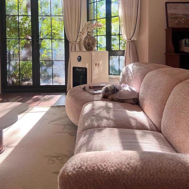 Home Atelier Cassandra Velvet Electric Recliner Sofa