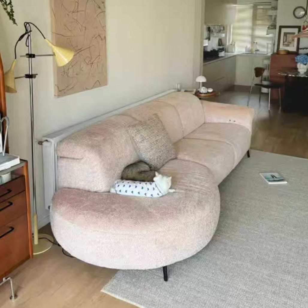 Home Atelier Cassandra Velvet Electric Recliner Sofa