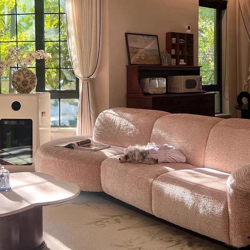 Home Atelier Cassandra Velvet Electric Recliner Sofa