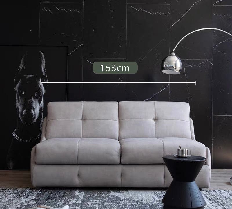 Home Atelier Cat Proof Scratch Resistant and Water Repellent Leather-Aire / Super Single Size/ Length 153cm Denna Scratch Resistant Leather-Aire Foldable Sofa Bed with Mattress