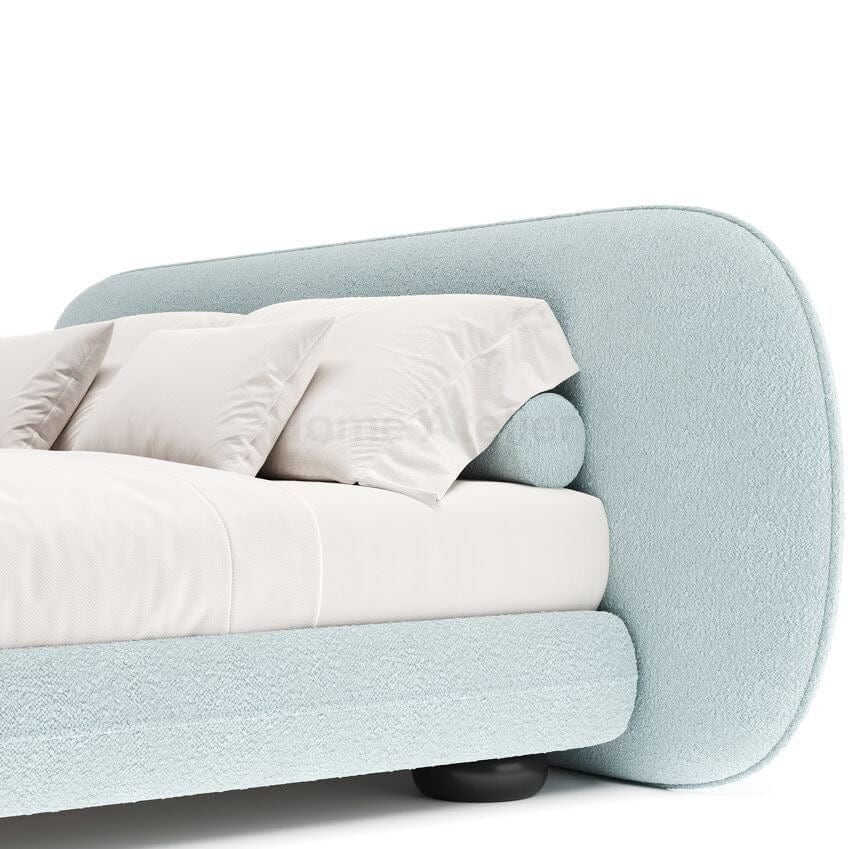 Home Atelier Cogan Performance Boucle Bed Frame