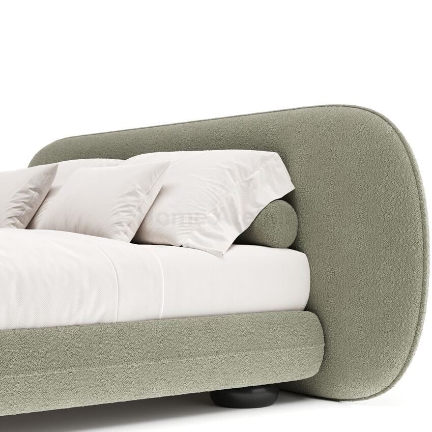 Home Atelier Cogan Performance Boucle Bed Frame