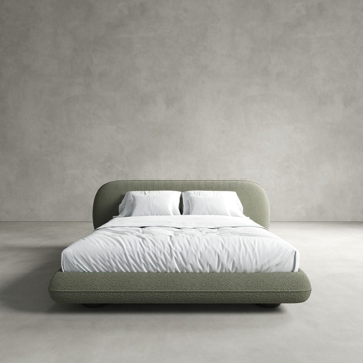 Home Atelier Cogan Performance Boucle Bed Frame