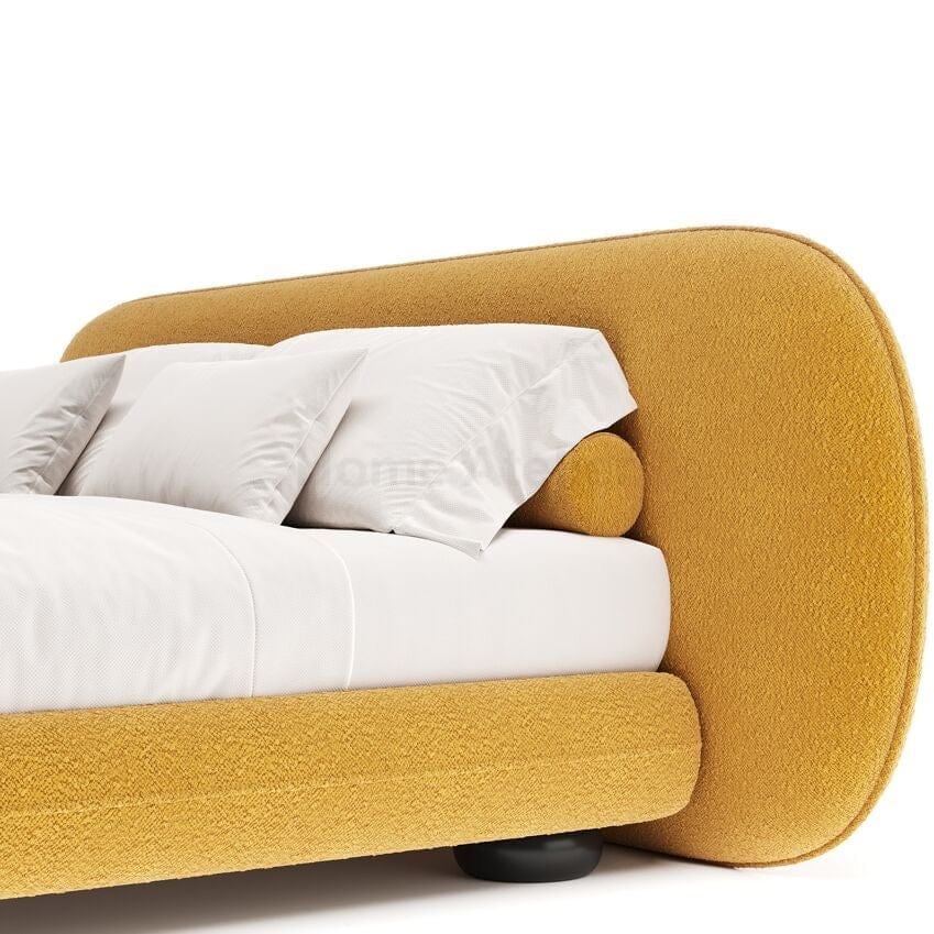Home Atelier Cogan Performance Boucle Bed Frame