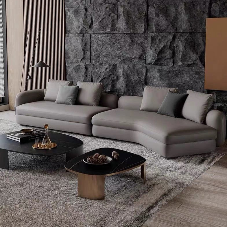 Home Atelier Cole Scratch Resistant Sectional Curve Sofa