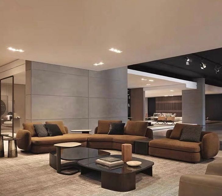 Home Atelier Cole Scratch Resistant Sectional Curve Sofa