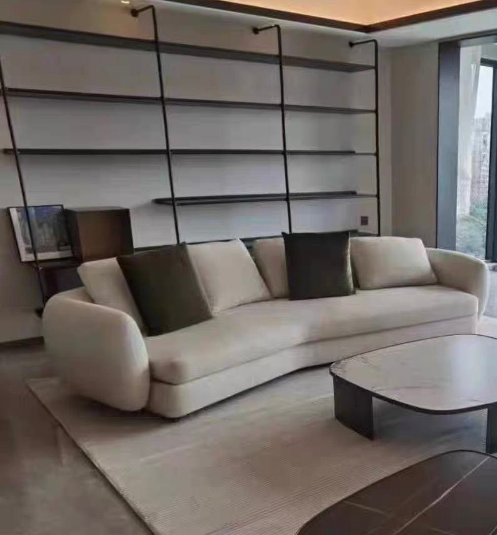 Home Atelier Cole Scratch Resistant Sectional Curve Sofa