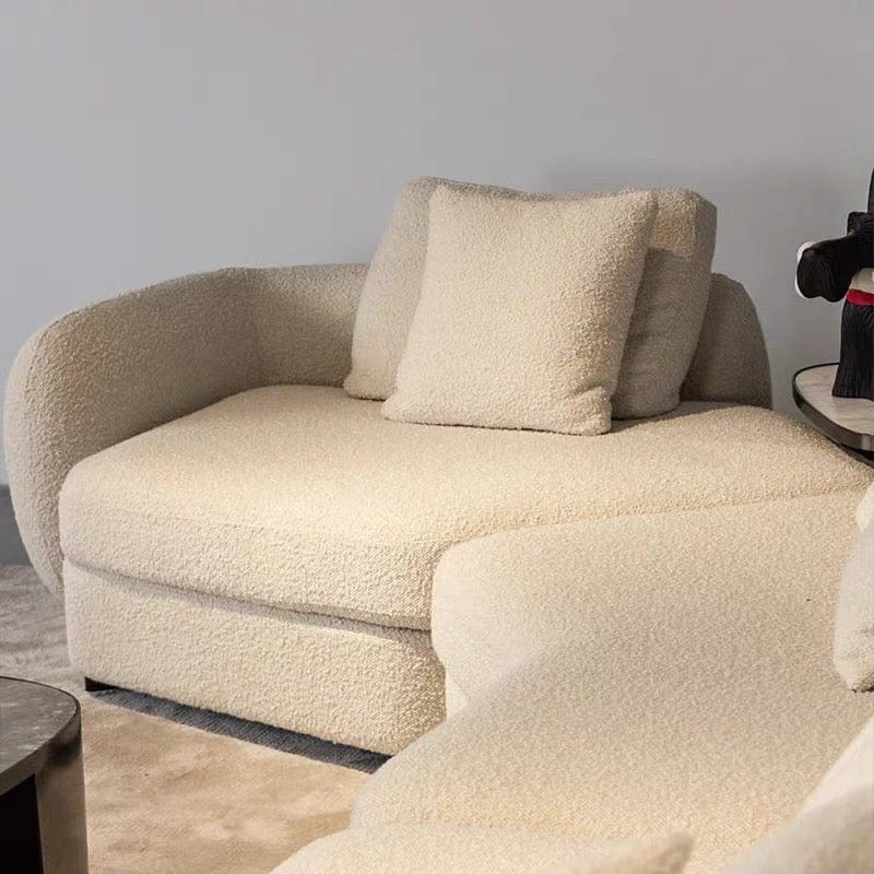 Home Atelier Cole Scratch Resistant Sectional Curve Sofa