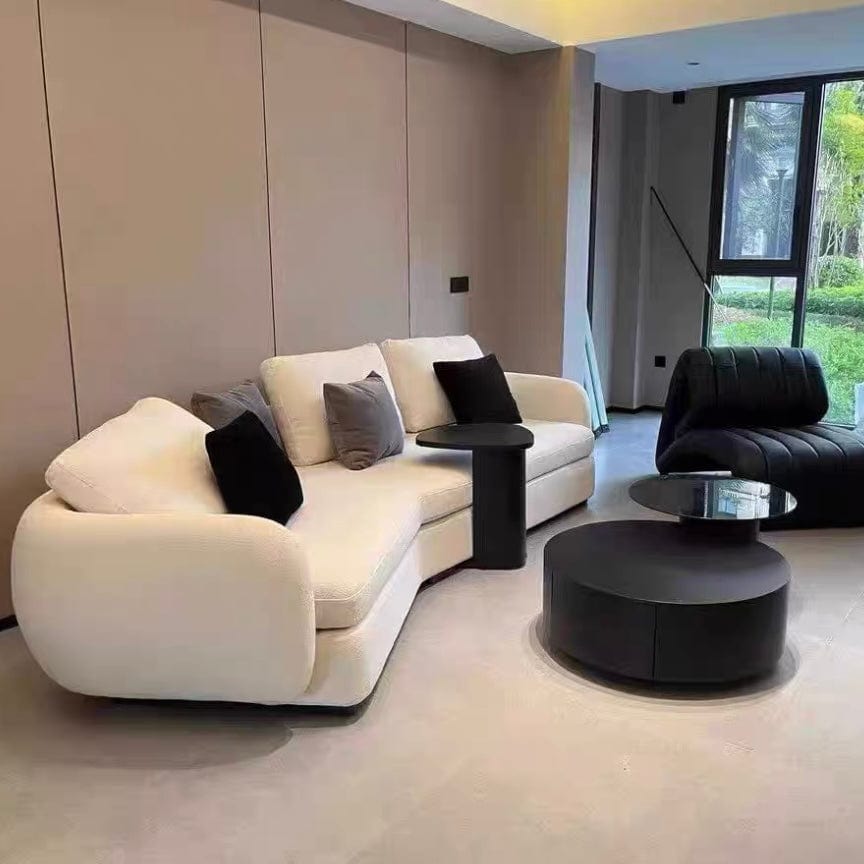 Home Atelier Cole Scratch Resistant Sectional Curve Sofa