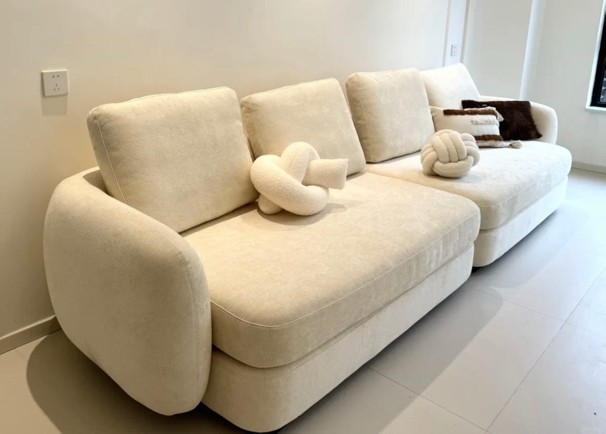 Home Atelier Cole Scratch Resistant Sectional Curve Sofa