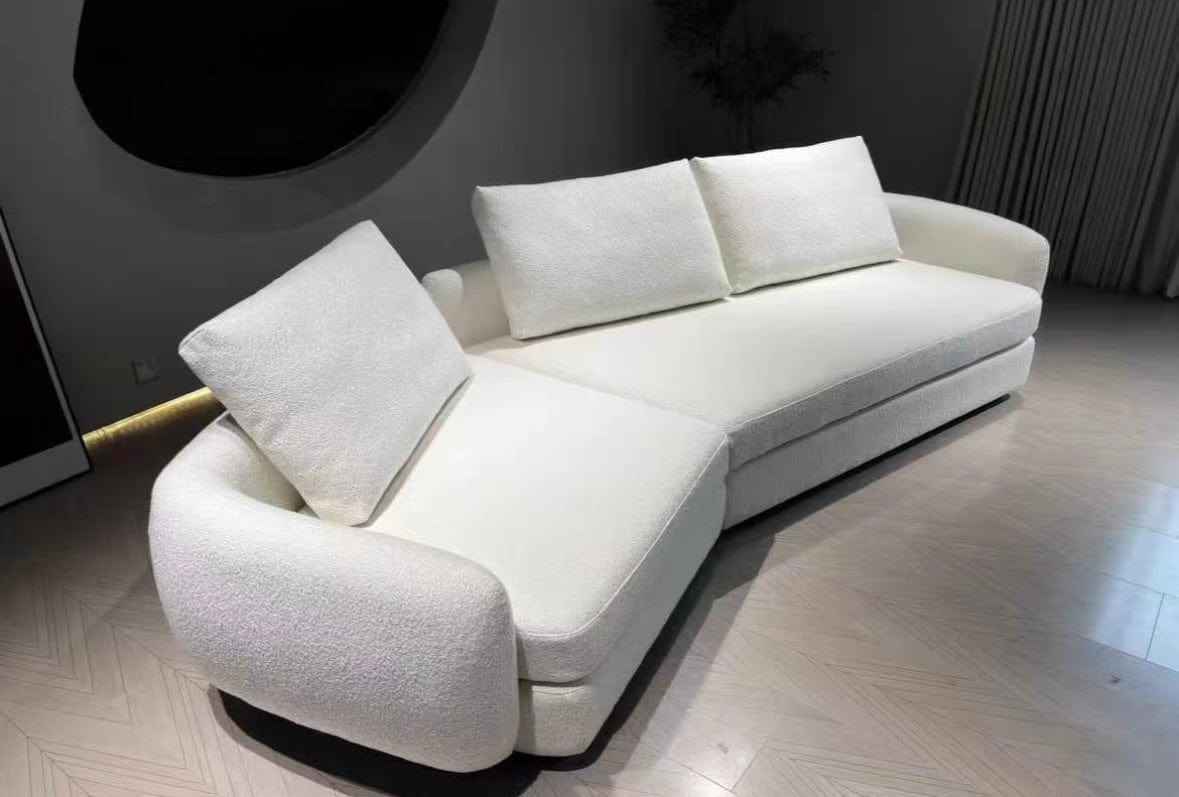 Home Atelier Cole Scratch Resistant Sectional Curve Sofa