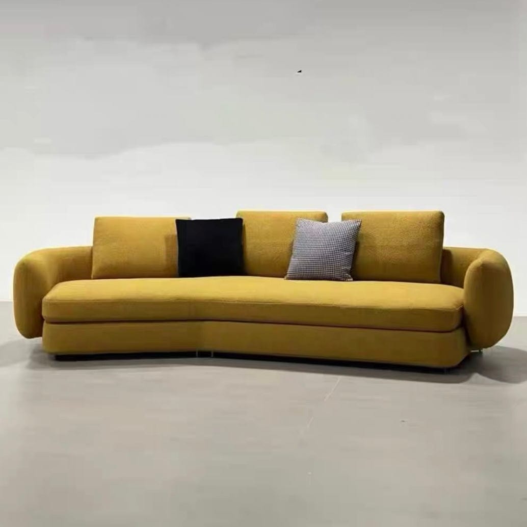 Home Atelier Cole Scratch Resistant Sectional Curve Sofa
