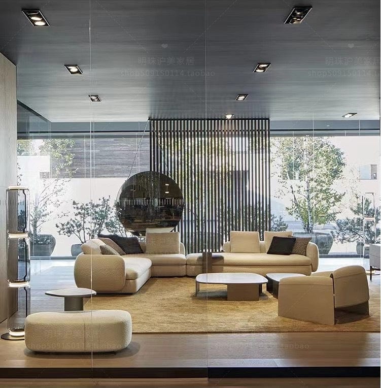 Home Atelier Cole Scratch Resistant Sectional Curve Sofa