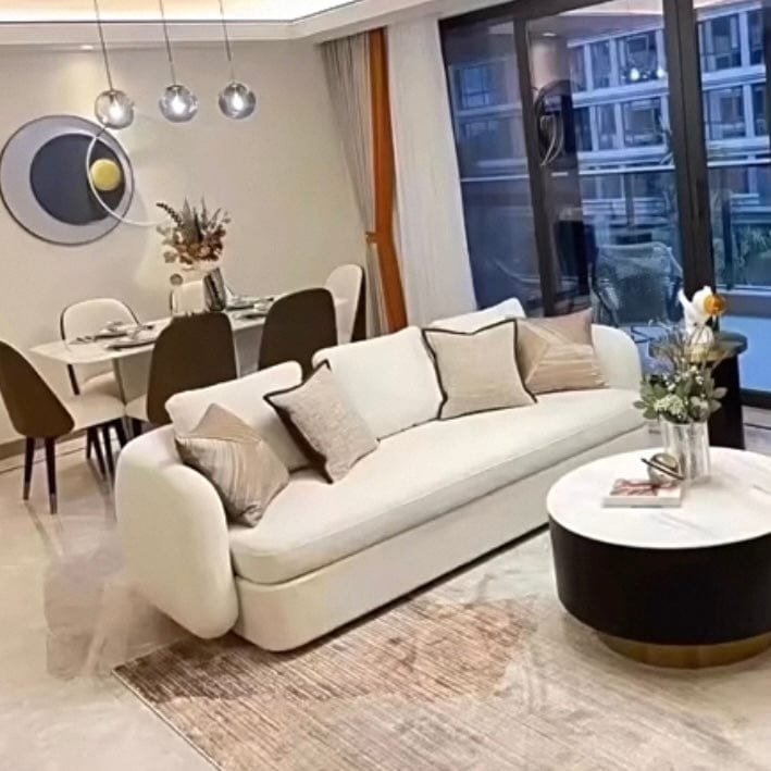 Home Atelier Cole Scratch Resistant Sectional Curve Sofa