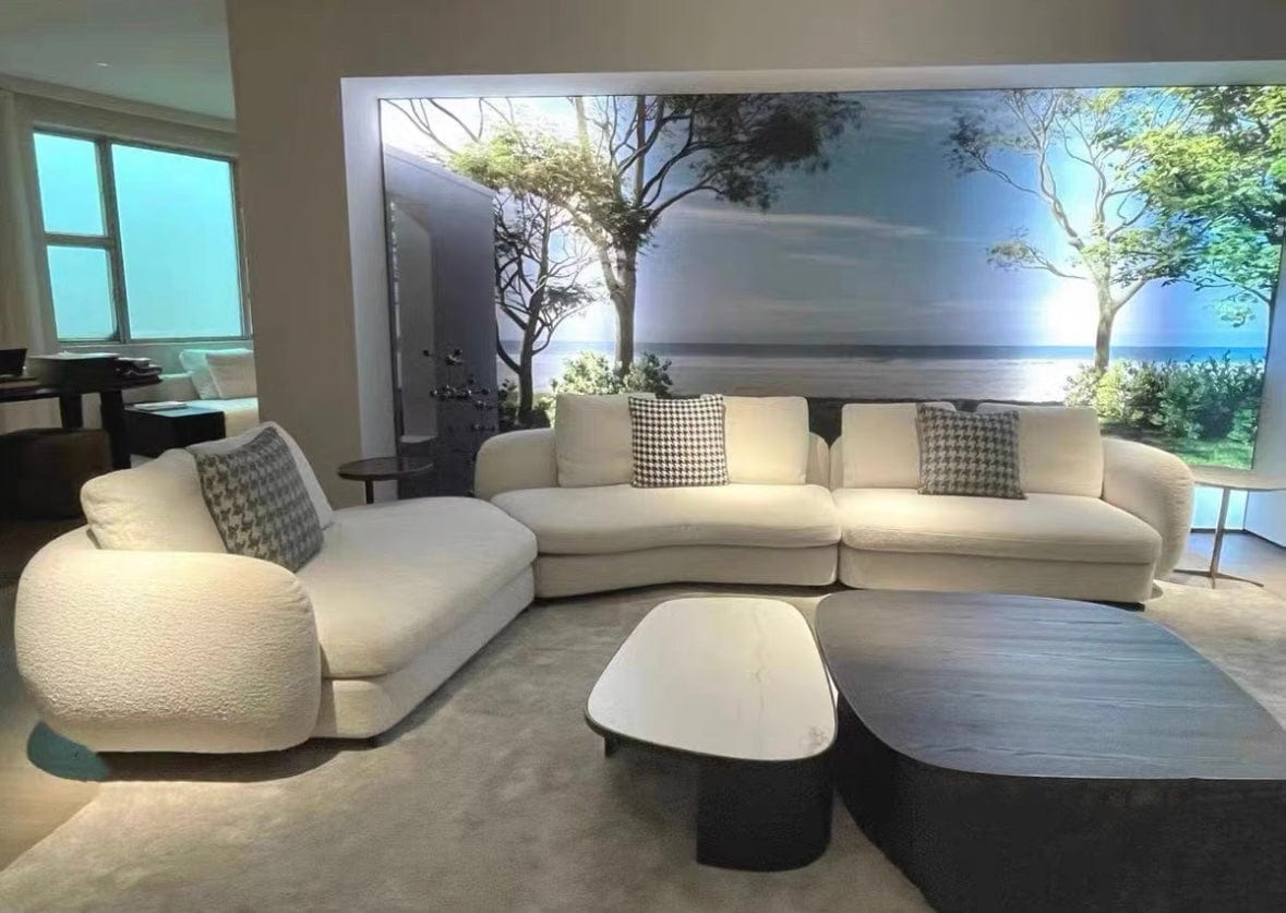 Home Atelier Cole Scratch Resistant Sectional Curve Sofa