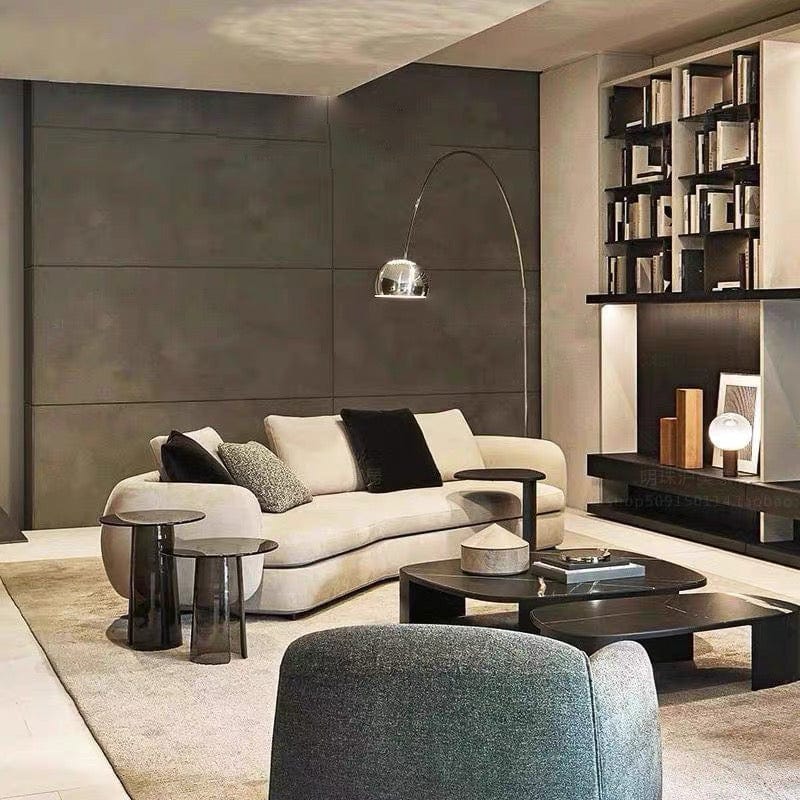 Home Atelier Cole Scratch Resistant Sectional Curve Sofa