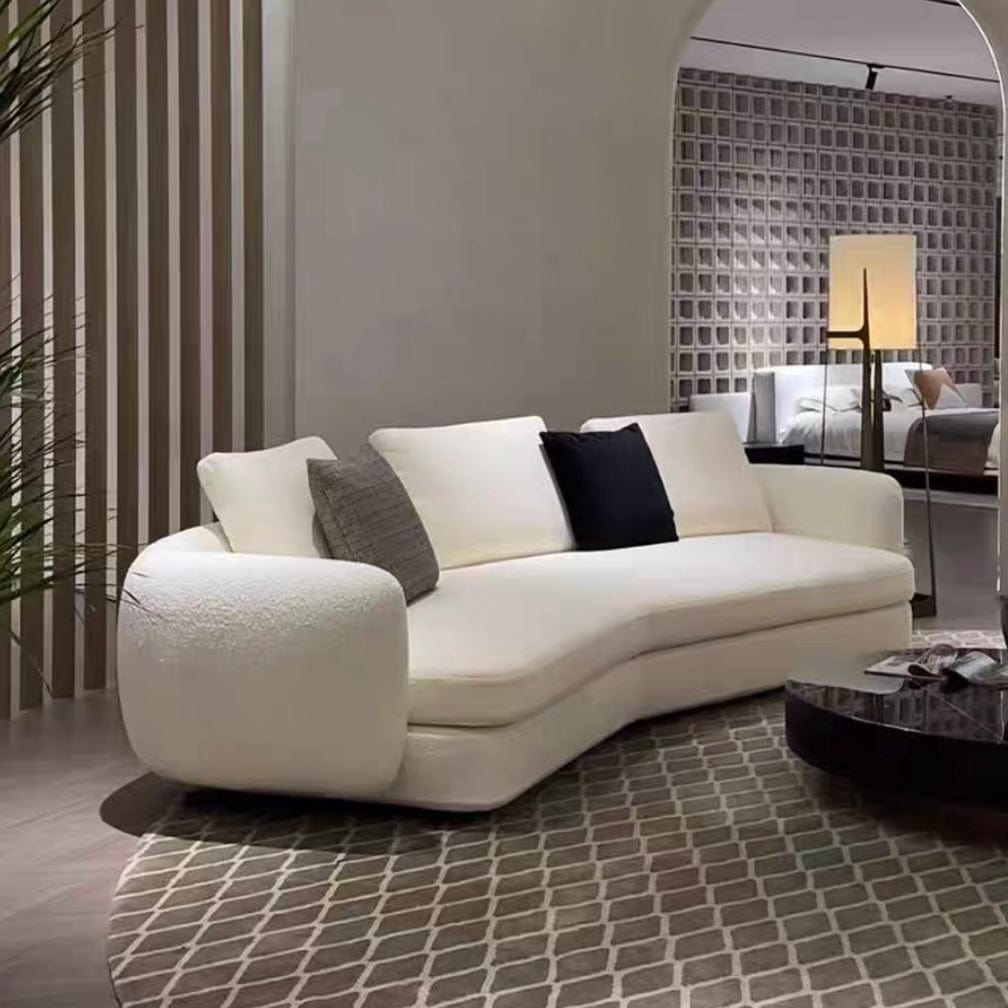 Home Atelier Cole Scratch Resistant Sectional Curve Sofa