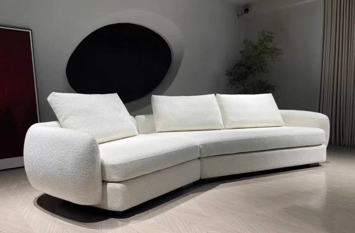 Home Atelier Cole Scratch Resistant Sectional Curve Sofa