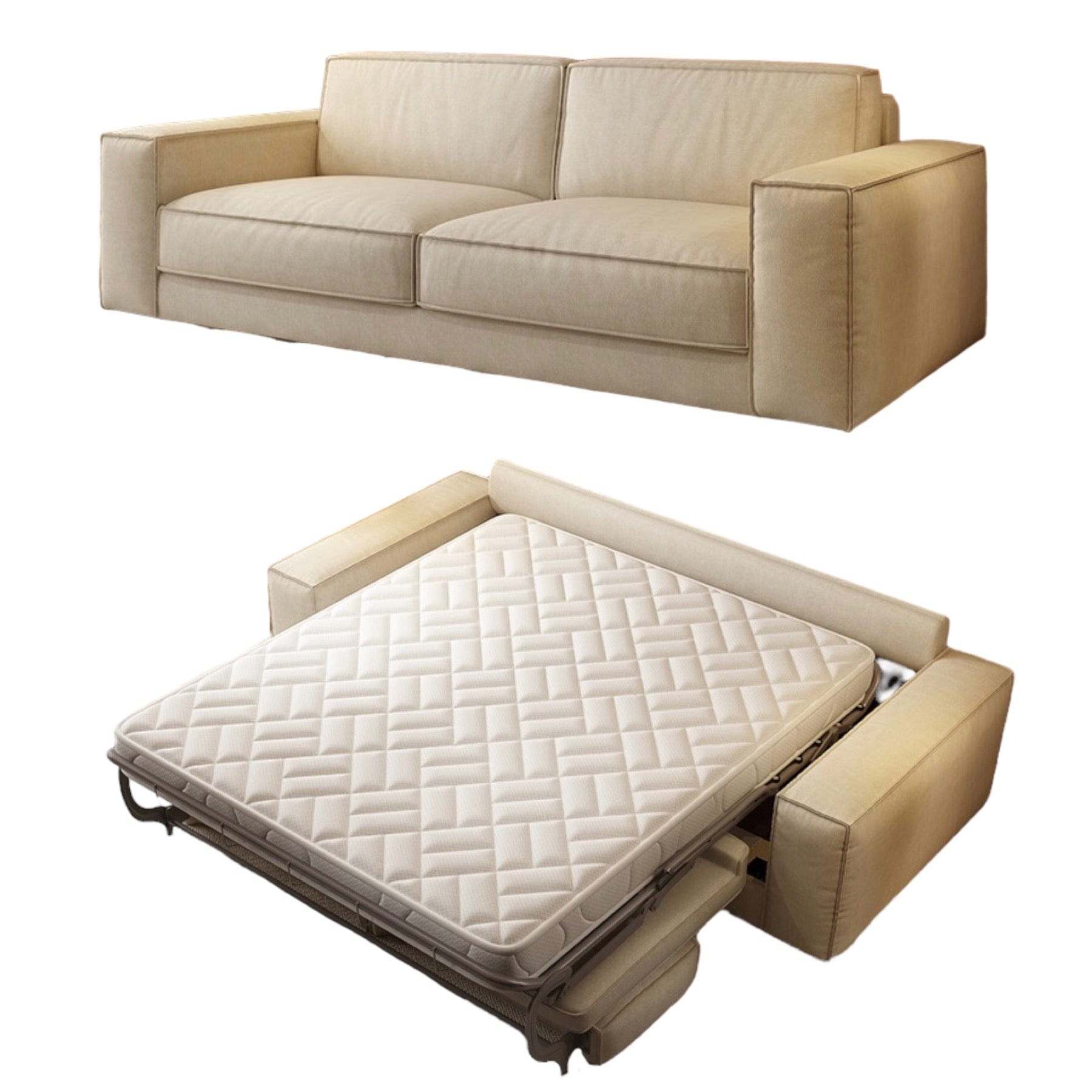 Home Atelier Colette Foldable Sofa Bed with Mattress