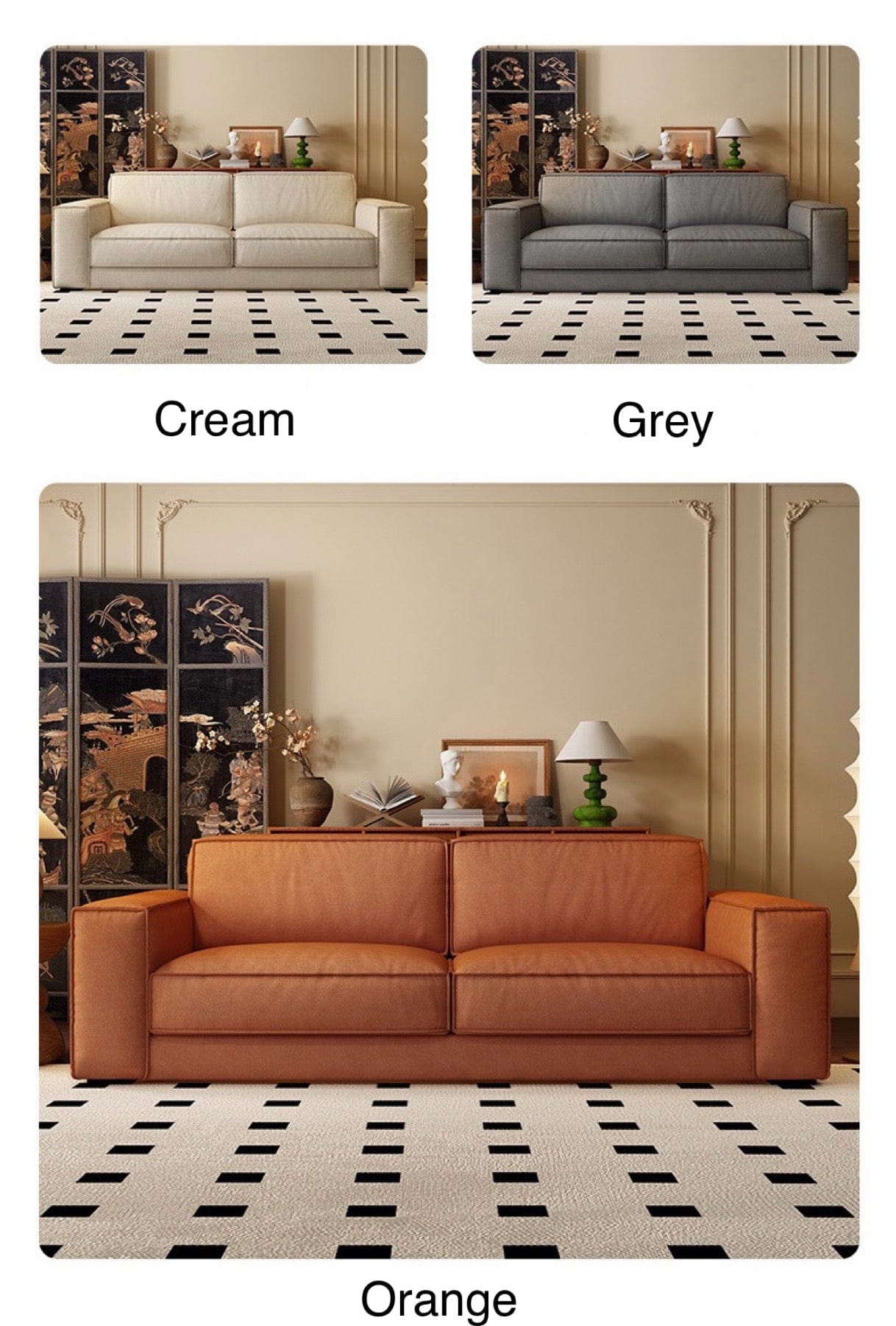 Home Atelier Colette Foldable Sofa Bed with Mattress