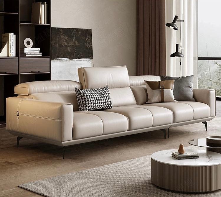 Home Atelier Copy of Alexus Leather Sectional Sofa